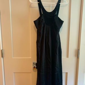 Banana Republic Heritage Silk Cocktail Dress w/Beaded Neckline